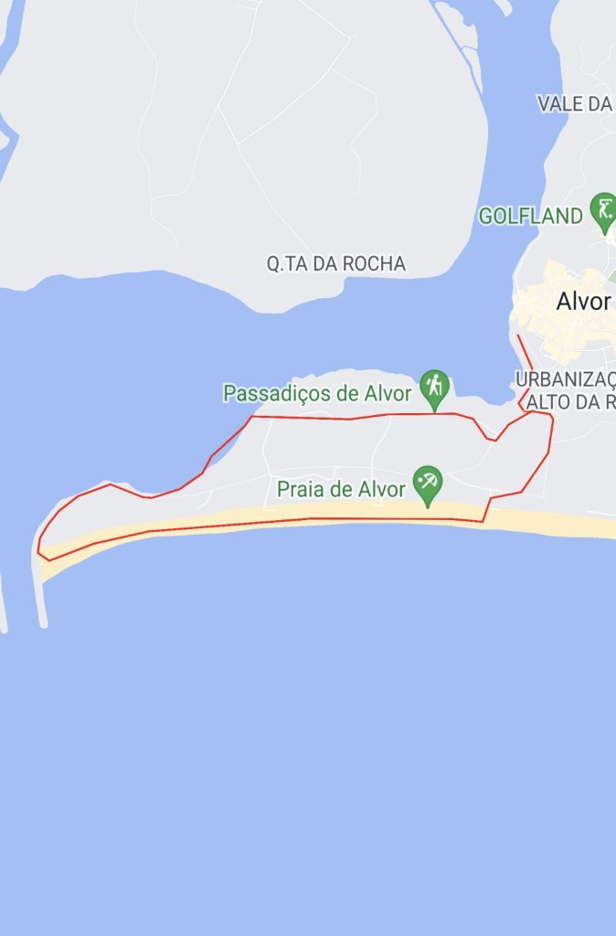 Ao sabor da Maré - Rota