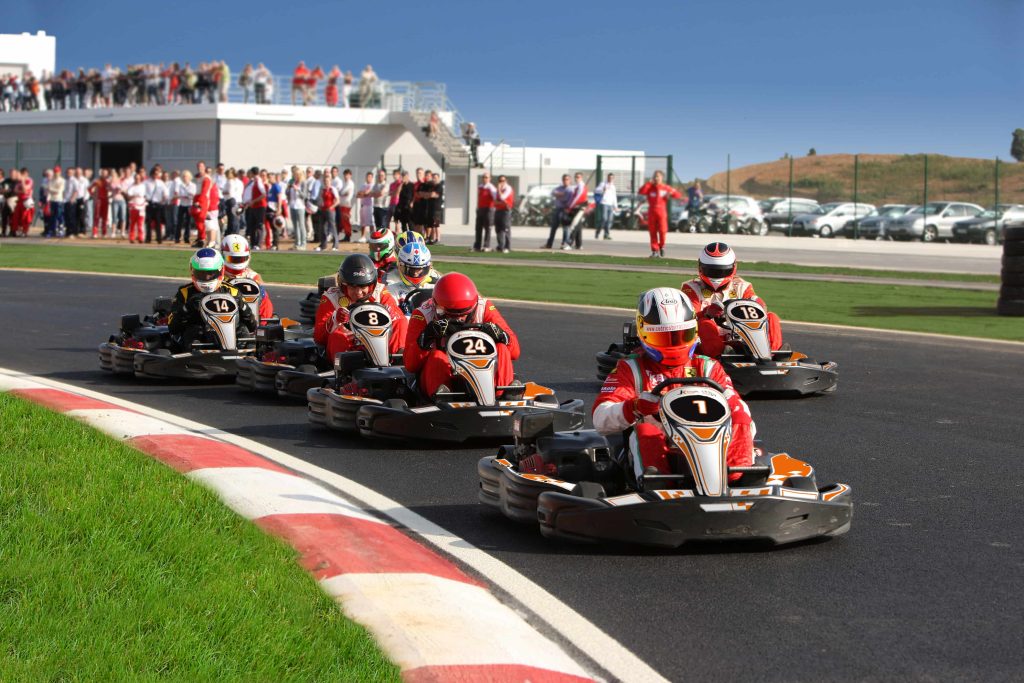 Corrida de Karts no Kartodromo Internacional do Algarve