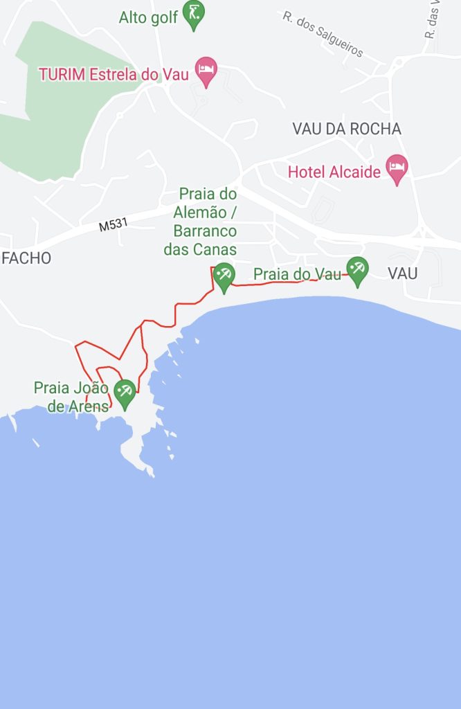 Percurso Varandas Sobre o Mar