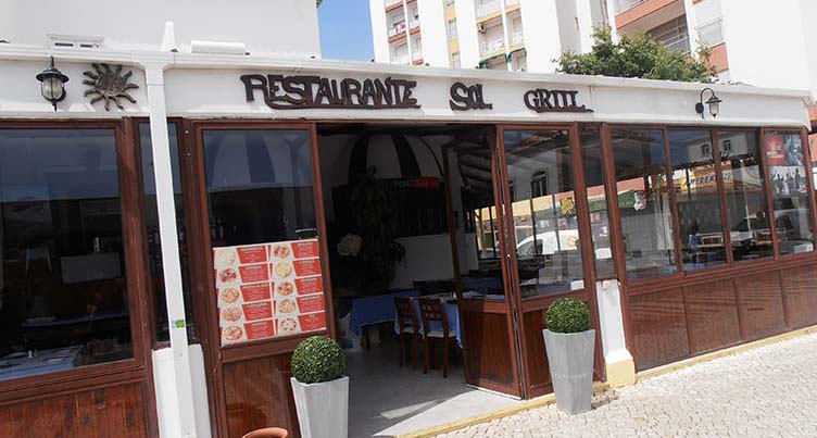 Restaurante o sol praia da Rocha