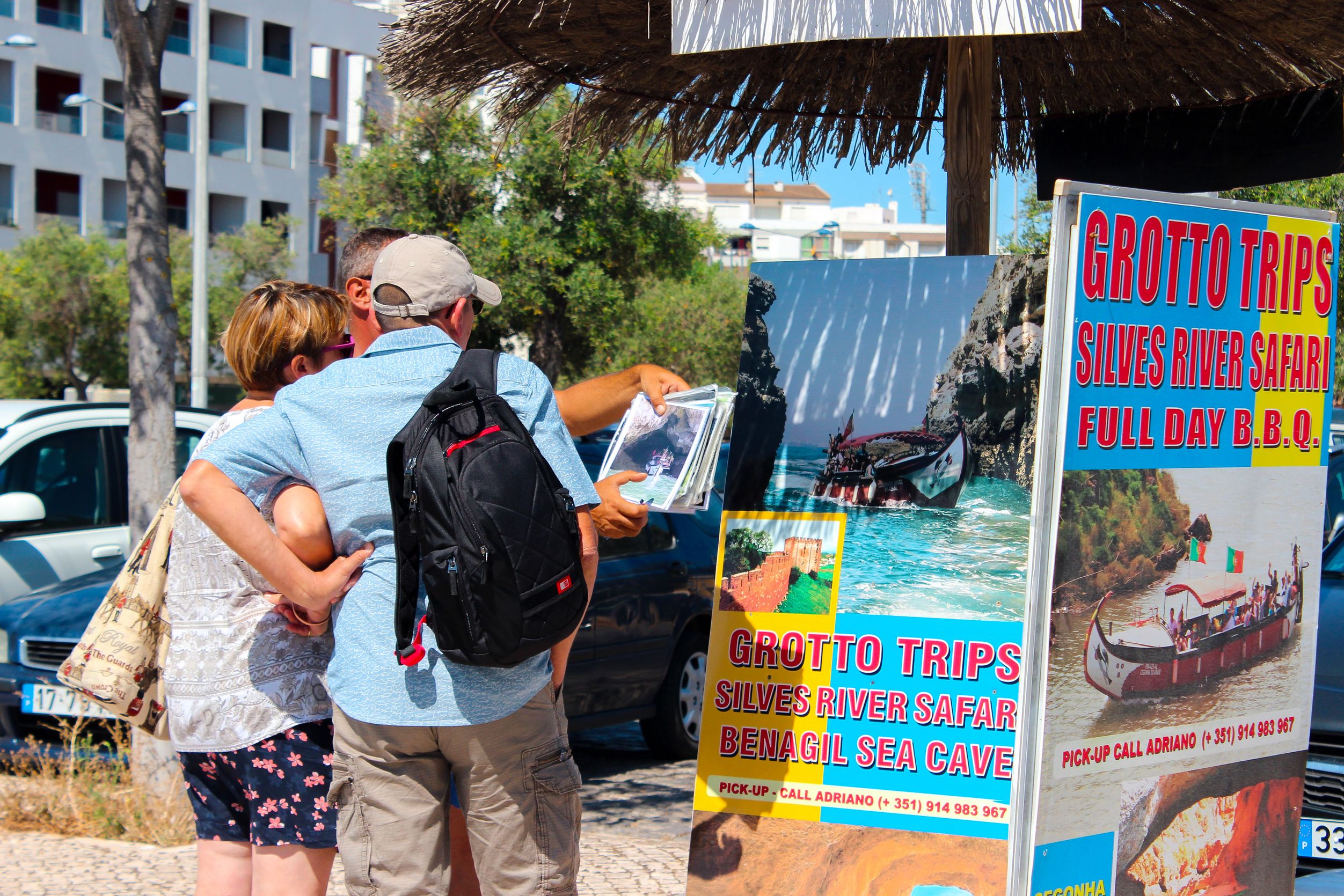 turistas em Portimão