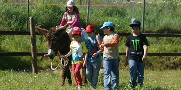 crianças na Burro Ville