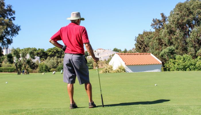 Golfista em Portimão