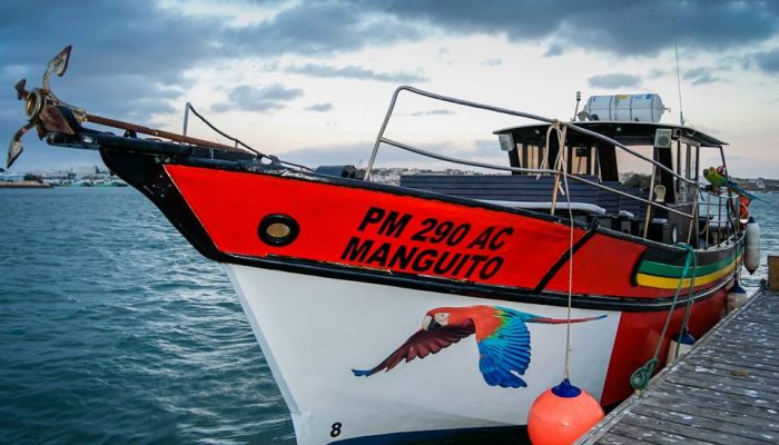 Proa do Barco Manguito