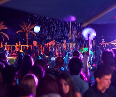 festa no Nosolo água