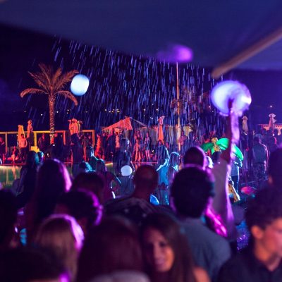 festa no Nosolo água