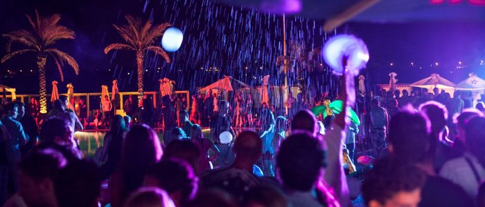 festa no Nosolo água