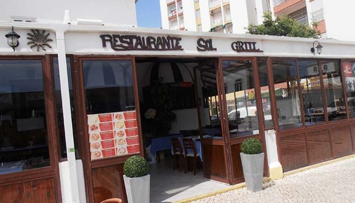 Restaurante o sol praia da Rocha