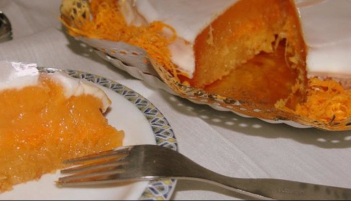 sobremesa na casa da Isabel em Portimão