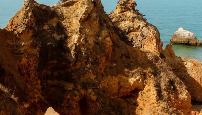 Rochedos na Prainha de Portimão