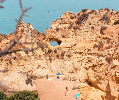 Vista sobre a Prainha de Portimão