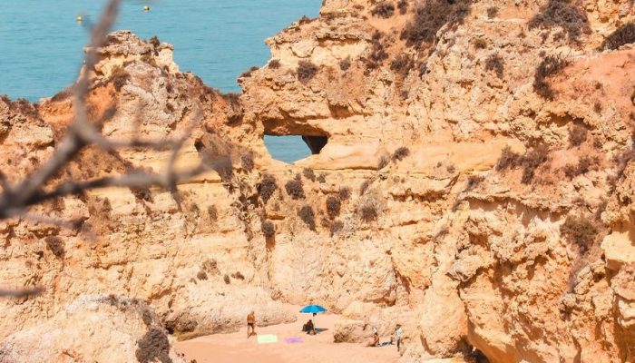 Vista sobre a Prainha de Portimão