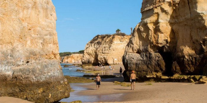 Praia dos Careanos em Portimão