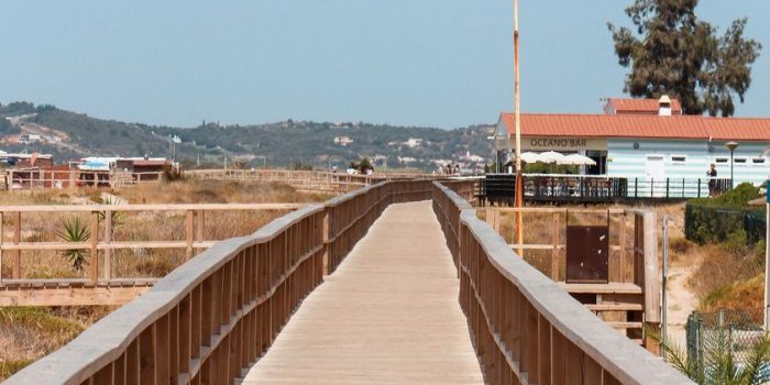 Passadiço Praia da Torralta em Portimão