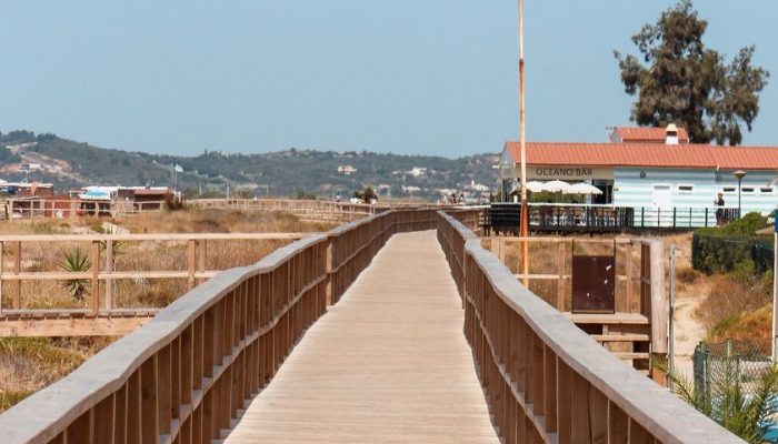 Passadiço Praia da Torralta em Portimão