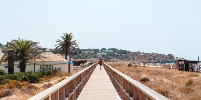 Passadiço Praia da Torralta em Portimão