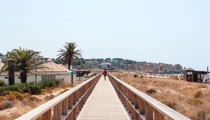 Passadiço Praia da Torralta em Portimão