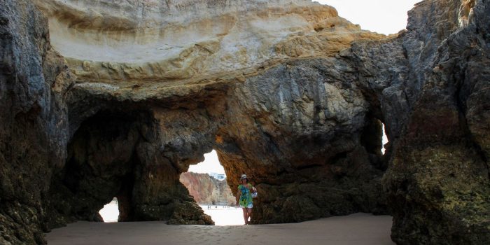 Praia dos Careanos em Portimão