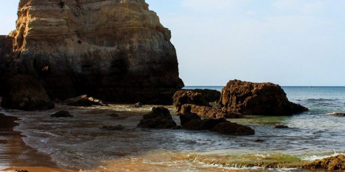 Praia dos Careanos em Portimão