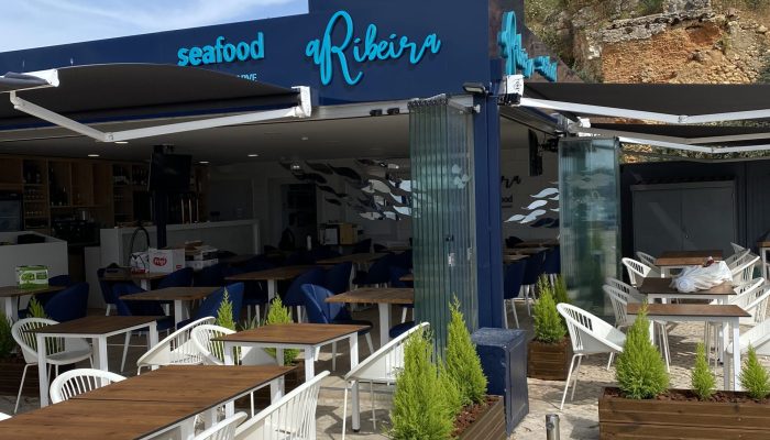entrada do Restaurante A Ribeira