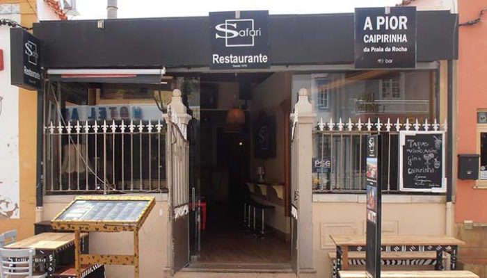 restaurante safari na Praia da Rocha